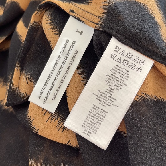 MICHAEL KORS animal print button down - Picture 6 of 7